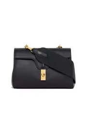Celine Teen Soft 16 in Smooth Calfskin Black