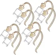 5sets Hanging Car Diffuser Perfume Supply Decorative Aroma Bottle Reusable Perfume Container 8pcs*5