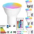 RGB E14/E26/E27 GU10 MR16 LED Light Bulbs Dimmable Remote Control Spotlight Bulb