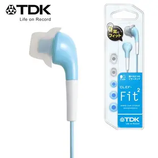 TDK 入耳式繽紛耳機 CLEF- Fit2