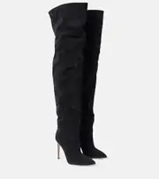 [Paris Texas] Paris Texas Suede over-the-knee boots AU 4.5 black