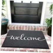Funny Mats Outdoor, Front Door Mat for Outside Entry, Doormat 36"x24" Welcome