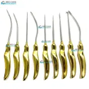 Endoscopic Facelift & Forehead Dissectors Set of 9 Pieces