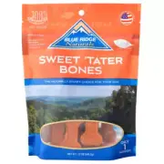 Blue Ridge Naturals Sweet Potato Bones Dog Treats, 12 oz