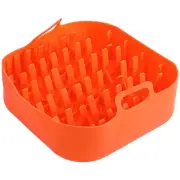 Silicone Air Fryer 7.1-Inch Bacon Silicone Baking Pans Reusable Cooker for Mi...