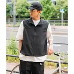 現貨 FREAK STORE LINEN LINK VEST 快乾材質 寬鬆版型 類亞麻背心 立領背心 雙拉鍊