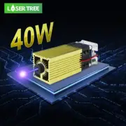 40W Adjustable Focus Laser Head 450nm Engraving TTL Module for Cutting Machine