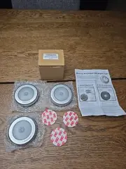 URPOWER Motion Sensor LED Night Light Round Bathroom Cabinet Closet New 3 Pack