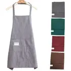 Sleeveless apron kitchen household polyester cotton greaseproof adult Overal IA