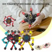 Fidget Spinner Transformable Chain Robot Fingertip Gyro Stress Relief XMAS ToSK