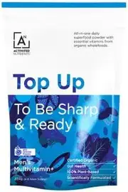 ACTIVATED NUTRIENTS Organic Top Up Men's Superfood Multivitamin+ (To Be Sharp & Ready) 224g