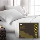 1000 Thread Count Best Bed Sheets 100% Egyptian Cotton Sheets Set - Bright Wh...