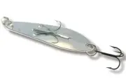 Williams Ice Jig Fishing Lure - Silver - J60S - 3-1/4" Long - 1/2 oz.