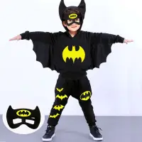 在飛比找蝦皮購物優惠-5z折萬聖節服飾兒童 帥氣蝙蝠俠童裝 蝙蝠俠衣服 萬聖節服裝