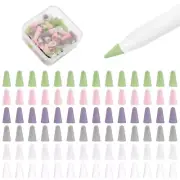 100 pcs Silicone Nib Sleeves Compatible with Apple Pencil Tips, Professional ...