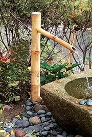 Bamboo Accents Traditional 36 inch Bamboo Fountain (Without Pump)