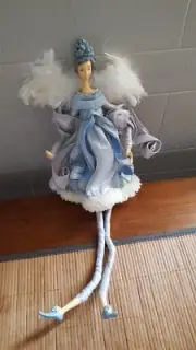 Contemporary Unique Funky Angel Tree Topper/Ornament