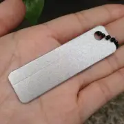 2PCS Mini Portable Sharpener Diamond Sharpening Stone Outdoor Camping Pocket EDC