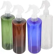 WRITWAA Small Perfume Spraying Bottles 4pcs Travel Cosmetic Containers Leakproof Pump Bottles for Travel Size