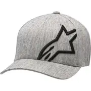 Alpinestars Corp Shift 2 Flexfit Hat (Sm-Md, Heather Gray/Black)