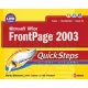 Microsoft Office FrontPage 2003 Quicksteps