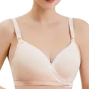 [Generic] Nursing Bras for Big Busted Women, Maternity Nursing & Maternity Bras, Cotton Nursing Bras for Breastfeeding and Pumping