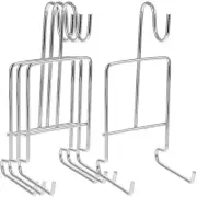 4 Pcs Tea Cup and Saucer Display Shelf Teacup Stand Holder Coffee Mug Rack Baby