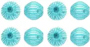 Pet Hair Dryer Ball, Lint Ball for Washing Machine, 8 Reusable Laundry Lint Remover and Pet Hair Catcher | 8 Portable Laundry Dry Balls for Removing Hair and Lints for Washing Machine