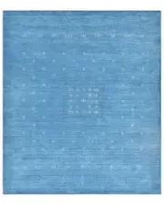 Solo Rugs Simi Handmade Wool-Blend Gabbeh Rug