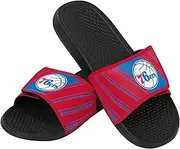 FOCO mens Nba Team Logo Shower Sport Legacy Slide Flip Flop Sandals