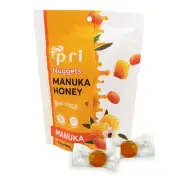 P.R.I Manuka Honey Nuggets, Sweet and All Natural Hard 3.5 Ounce (Pack of 1)
