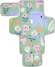 Reusable Diaper Change pad with Tissue Pocket Diaper Changing pad Portable for Moms, Dads
