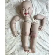 26" Unassembled Reborn Baby Doll Kit Painted Toddler Kit No Hair Handmade Gift