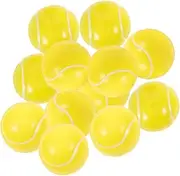 24 Pcs Mini Tennis Foam Balls Soft Squeeze for Party Favors and Sensory Play Compact Design for Home Relaxation and Fun Activities