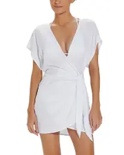 ViX Emily Wrap Dress Swim Cover-Up