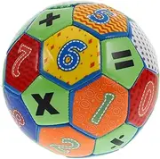 INOOMP Colorful Soccer Ball Inflatable Educational with Numbers for Fun Sports Game for Suitable for School and Home Activities