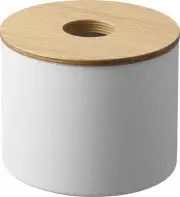 Cleansing Towel Holder Natural W17 x D17 x H13.5cm RIN Roll Type Storage Case