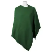 Emilio Romanelli Exquisite Cashmere V-Neck Poncho - RRP 211.68 USD