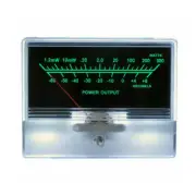 2×TN-90A VU Meter Head DB Level Audio Meter Chassis Power Amplifier+Backlight
