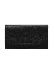 NEW STATUS ANXIETY BLACK LEATHER NEVERMIND LADIES WALLET- RRP: $99.95
