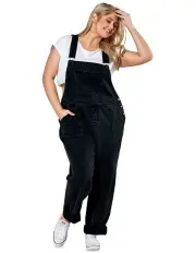 [Indigo Tonic] Matilda Overalls in Black