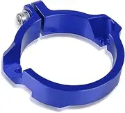Motorcycle Exhaust Tip Muffler Pipe Clamp Flanges Protector Cover Compatible with 250 300 EXC XC XCW/XC-W Six Days/XC-W TPI 2017-2024, Blue