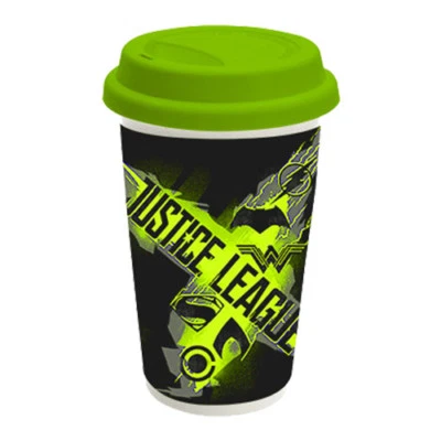Justice League Travel Coffee Mug Cup Batman Superman Flash Christmas Gift 131I1