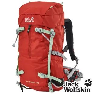 【Jack wolfskin 飛狼】Everest 登山背包 40L(橘紅)