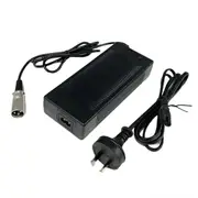 TDR 58.8V XLR Charger Plug for 52V Lithium Ion Battery Electric Bike Scooter Australian C-Tick Approved Charger Adapter for EBike Bicycle eBike 52V