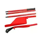Long Handle Gutter Scoop Leaf Grabber Scoop Eaves Drain Cleaner