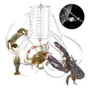Crab Lobster & Crayfish Snare Trap Cage Pot Sea Pier Kayak Fishing Crabbing