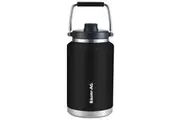 BAUMR-AG 3.8L Double Wall Insulated Stainless Steel Water Bottle, Drink Jug with Handle, Black