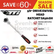 TTI 3/8" DRIVE SWIVEL HEAD RATCHET SA381SH
