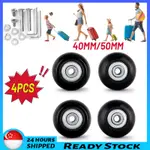 4 SETS LUGGAGE WHEELS LUGGAGE SUITCASE REPLACEMENT WHEELS RE